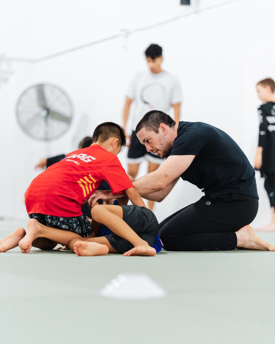 Kids training Jiu-Jitsu at Haven Grappling Academy